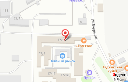 Магазин Фруктовый Рай на Вокзальной улице на карте