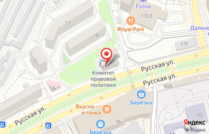 Сеть магазинов Народные кухни в Советском районе на карте
