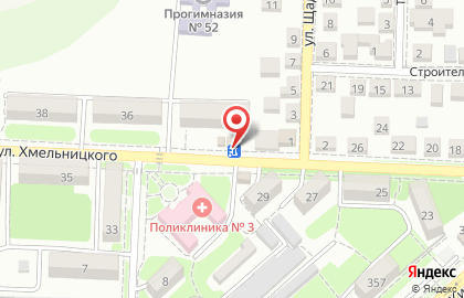 Сервисный центр по ремонту компьютеров на улице Хмельницкого на карте