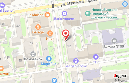 РЭС Новосибирский, ОАО Оборонэнерго на карте