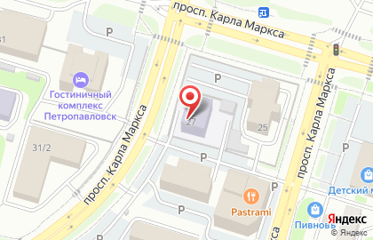 Детская художественная школа в Петропавловске-Камчатском на карте