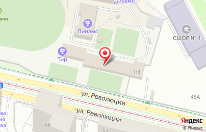 Каскад на улице Краснова на карте