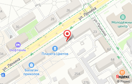 Федеральное Юридическое Бюро на улице Ленина на карте