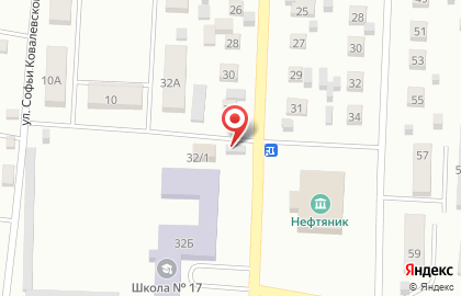 Продовольственный магазин в Ишимбае на карте