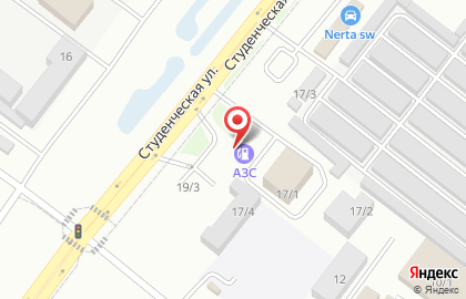 АЗС в Благовещенске на карте