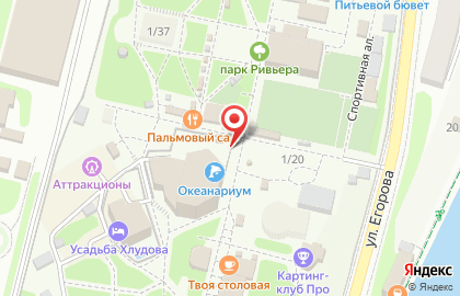 Океанариум Тайны океана в Центральном районе на карте