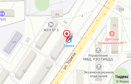 Салон-парикмахерская в Кемерово на карте