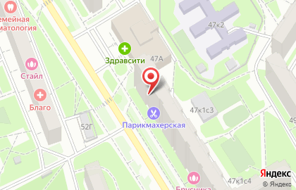 Парикмахерская эконом-класса на Бирюлёвской улице на карте