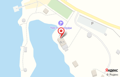 База отдыха Чистые Пруды в Архангельске на карте