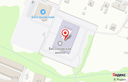 Средняя общеобразовательная школа на Садовой улице на карте