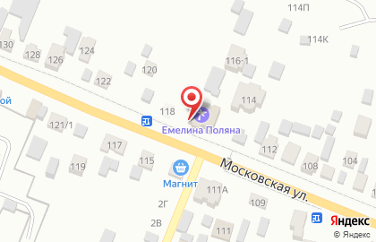 Магазин у дома Бристоль на Московской улице на карте
