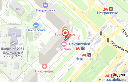 Автошкола Атлант-Авто на проспекте Защитников Москвы на карте