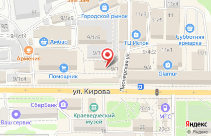 Торгово-монтажная компания ТелеАнтенна во Владивостоке на карте
