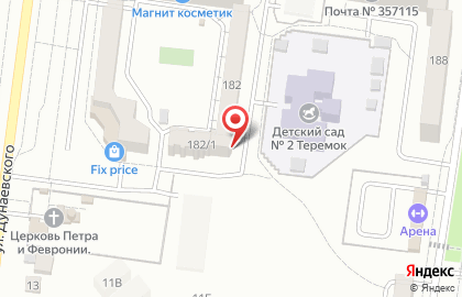 Единство в Невинномысске на карте