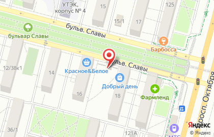 Продуктовый магазин в Уфе на карте