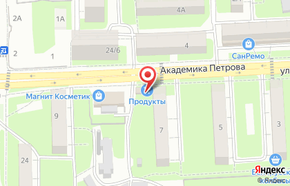 Магазин Мясное раздолье в Смоленске на карте