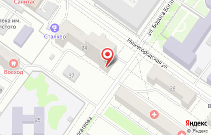 Компания Кей Си Техник на Нижегородской улице на карте