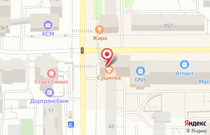 Удобное кафе Sushiлка на улице Воровского на карте
