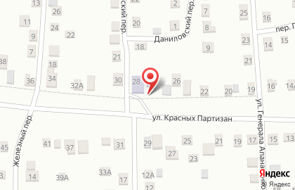 Детский сад №368 на улице Красных Партизан на карте
