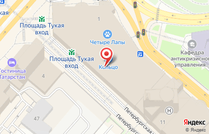 Компания Автоцифра на Петербургской улице на карте