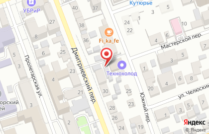 Сауна Калипсо в Ленинском районе на карте