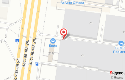 Магазин автотоваров в Автозаводском районе на карте