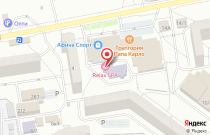 Сауна Relax SPA на карте