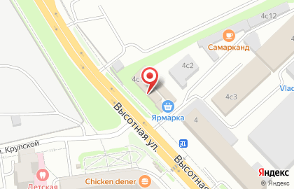 Магазин для мастеров маникюра на карте