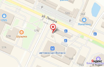 Yota на улице Ленина на карте