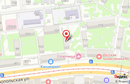 Пиццерия в Москве на карте