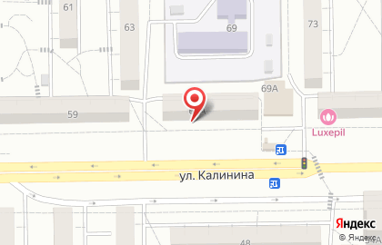 Магазин сантехники Домовой на Калинина на карте