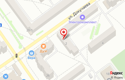 Сервисный центр Драйв на улице Докучаева на карте