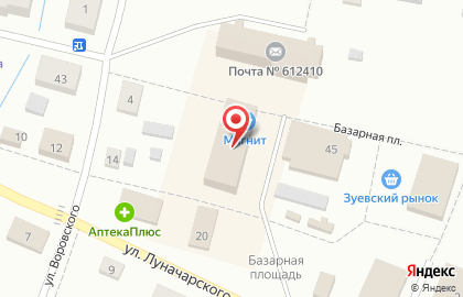 Торговый центр DNS на Базарной улице на карте