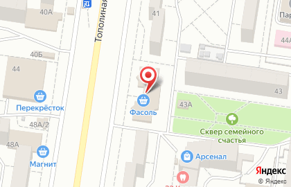 Салон ритуальных услуг Аида в Автозаводском районе на карте