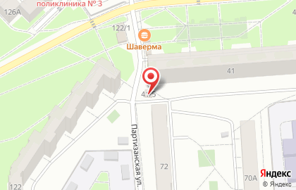 Продуктовый магазин в Красноярске на карте