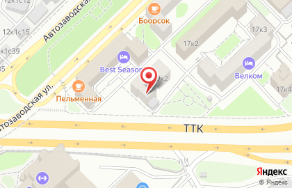 Общежитие Радушие в Москве на карте