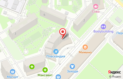 Парикмахерская Катрин в Октябрьском районе на карте