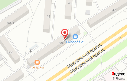 Парикмахерская Локон на Московском проспекте на карте