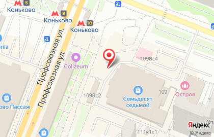 Магазин красной икры Красная икра на Профсоюзной улице на карте