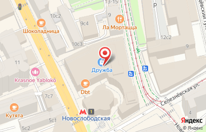 Туристическое агентство TUI в ТЦ Дружба на карте