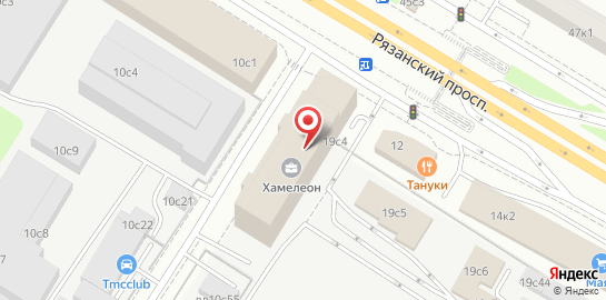 Юридическая компания Эксперт Банкрот на Рязанском проспекте на карте