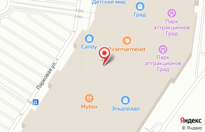 Торговый дом Askona на Парковой улице на карте