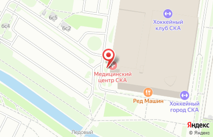 Школа бокса №1 на Российском проспекте на карте