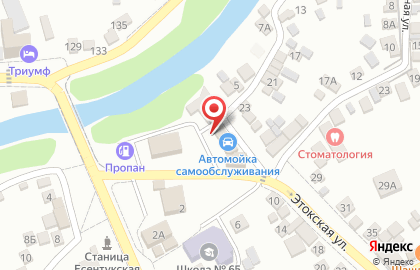 Автомойка Мой Сам в Ставрополе на карте