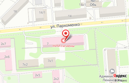 Клиника профессиональных заболеваний Новосибирский НИИ гигиены на карте