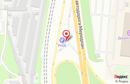 АЗС на Томинской улице на карте