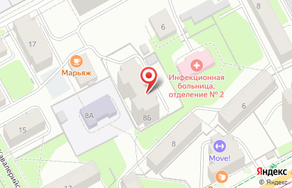 Юридическая фирма Ювеста в Индустриальном районе на карте