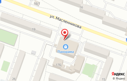 Сеть водоматов Урал-Аква на улице Масленникова на карте