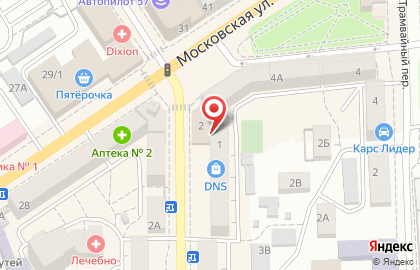 Клондайк в Новосильском переулке на карте