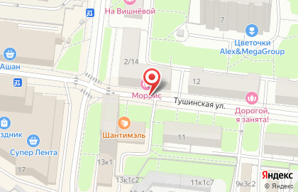 Пластиковые окна Тушинская на карте